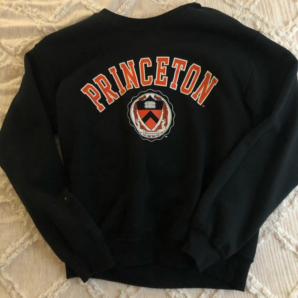 Black Princeton Sweatshirt